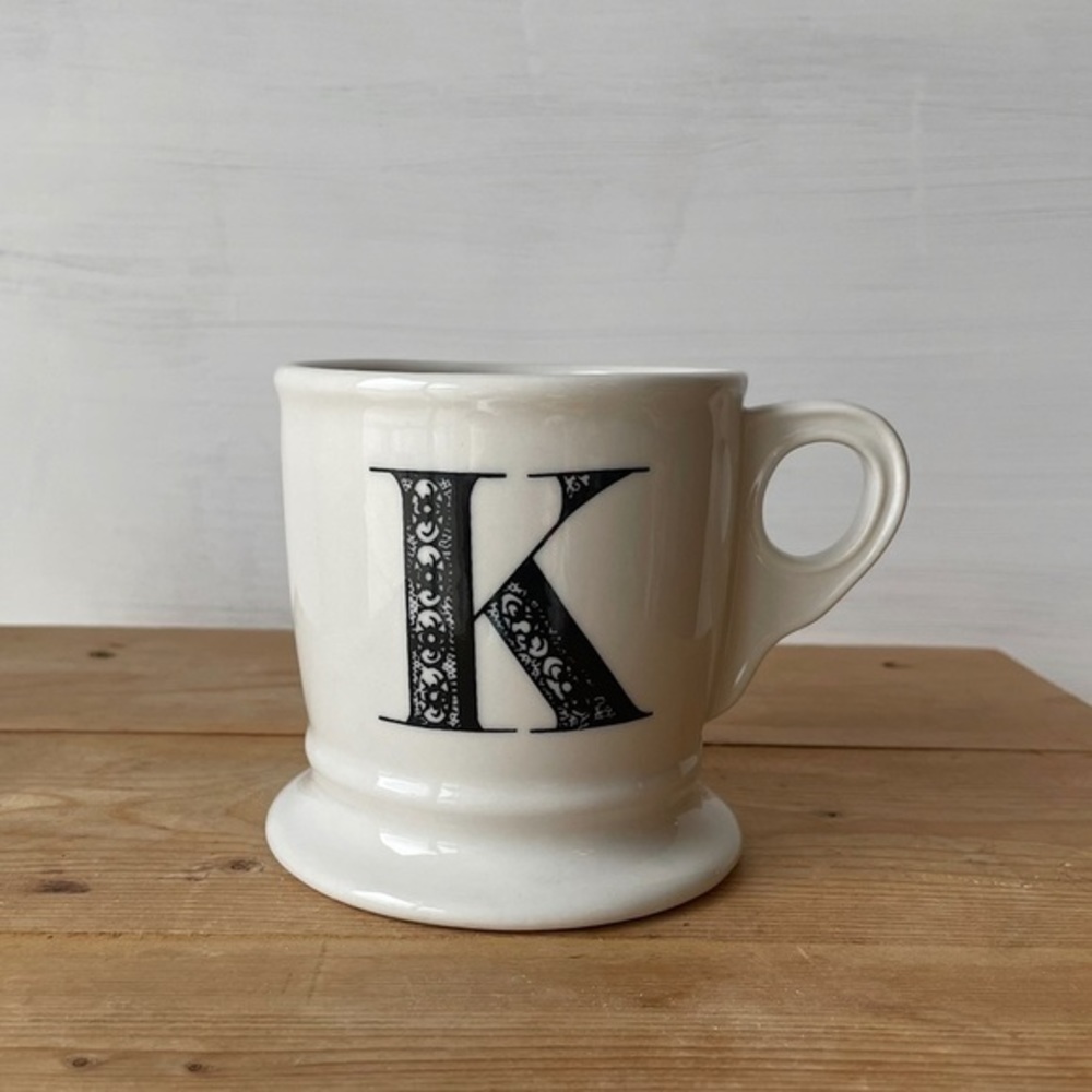 Anthropologie Monogram “K” Mug